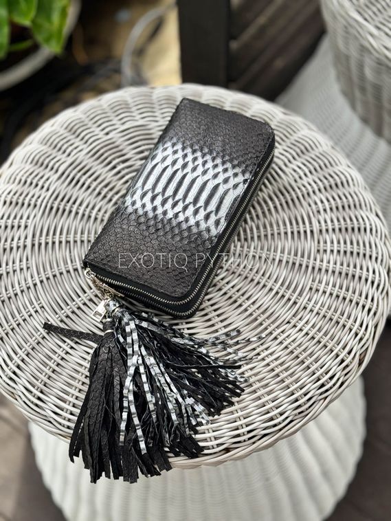 Кошелёк из натуральной кожи питона WA-259