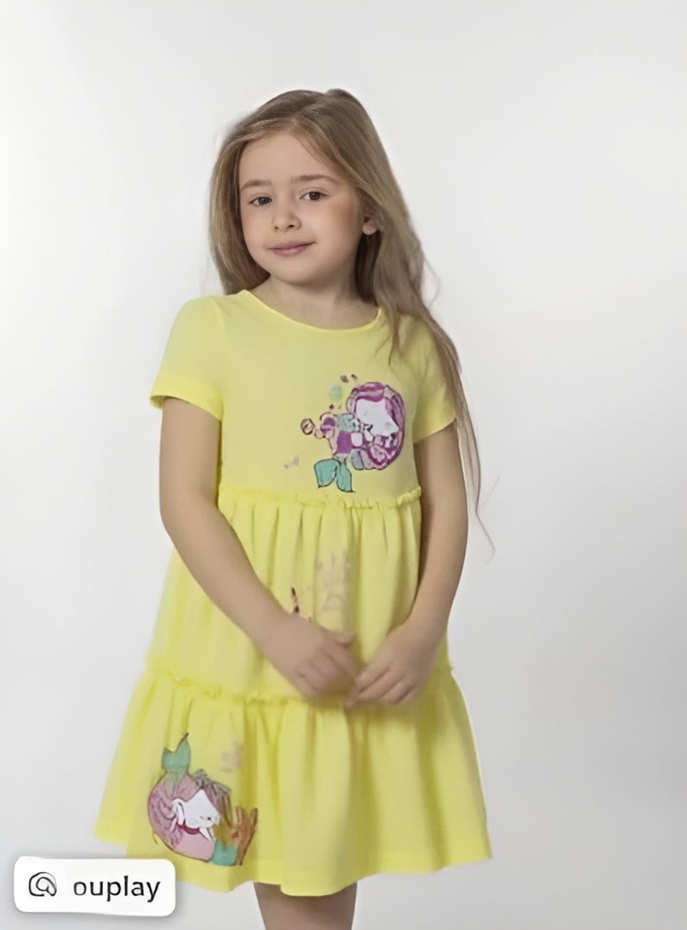 11-150-2 платье для девочки Luneva.