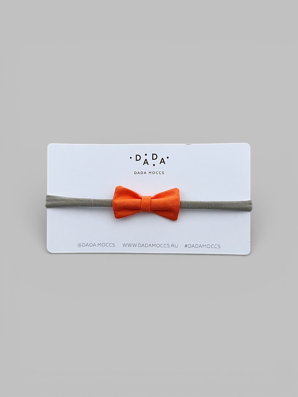 Повязка с бантиком