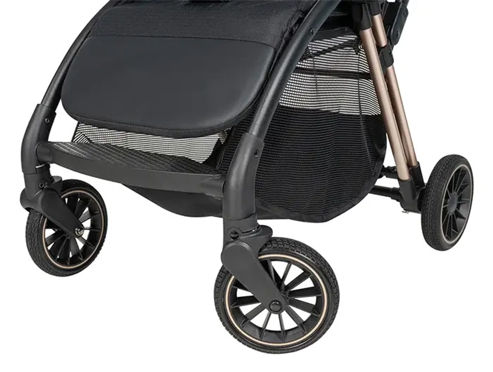 Коляска детская прогулочная COSTA Rio (Black gold/Черное золото CR-1)