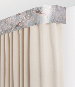 Пластиковый карниз Legrand 2-х рядный Стоун 2400 мм