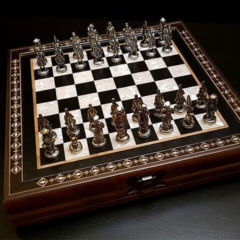 Шахматы "Древний Египет" венге антик (2627-BA-EG)