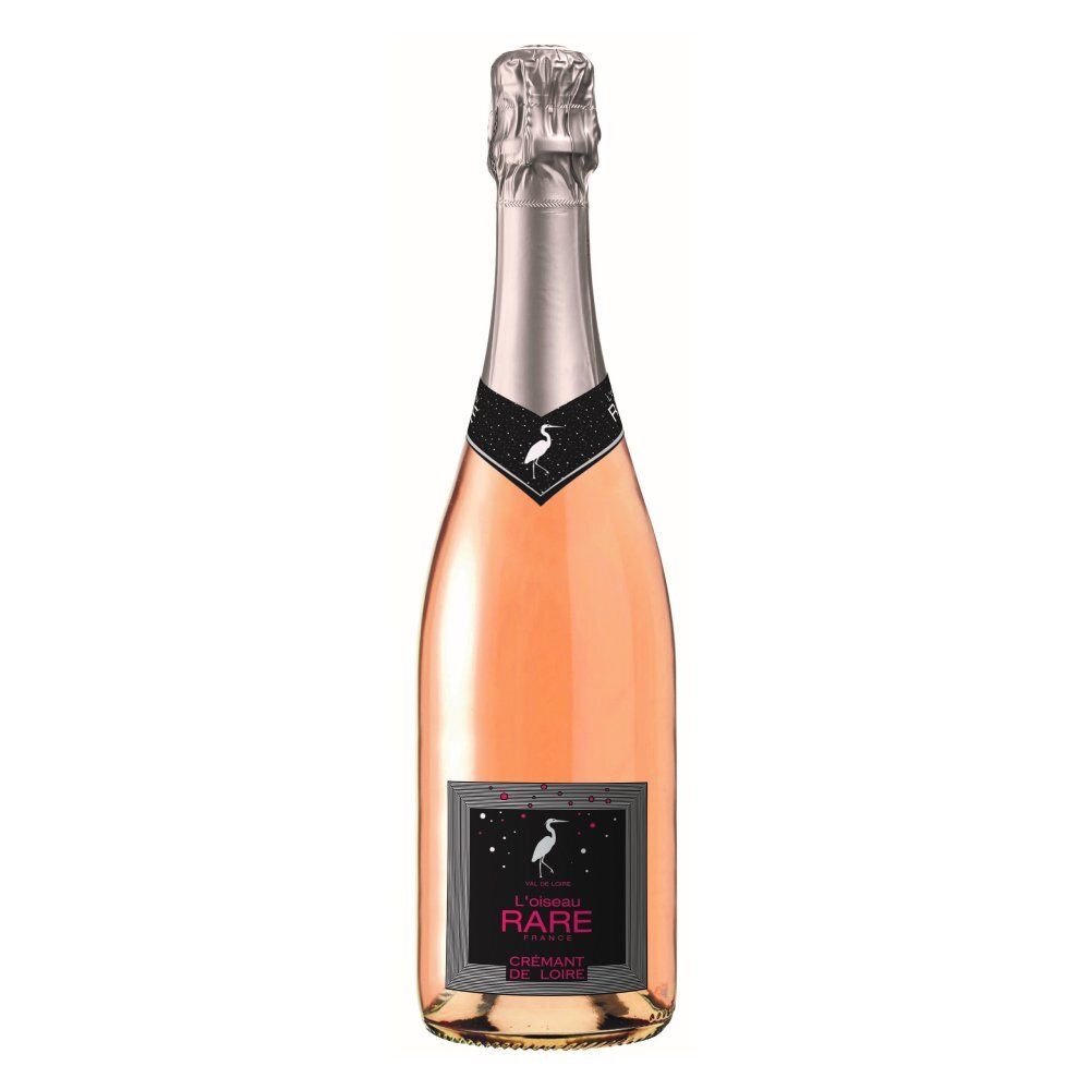 Игристое вино L&#39;oiseau Rare Rose Brut Cremant de Loire AOC, 0,75 л.