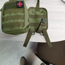 Тактическая аптечка подсумок Олива