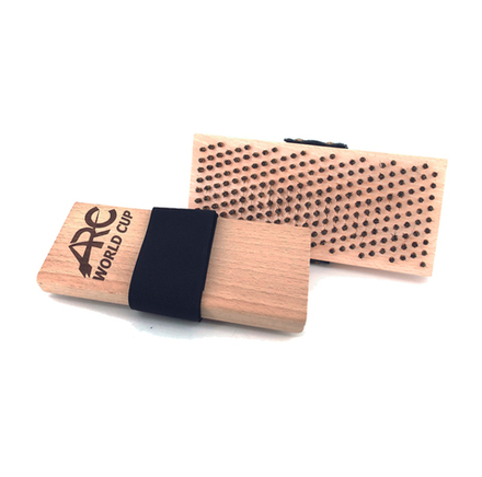 Щетка лыжная ручная ARC RECTANGULAR WORLD CUP со щетиной из смешанного конского волоса/мягкая латунь, арт.ARCA0193