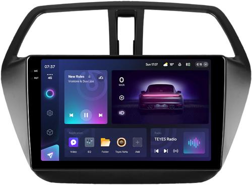 Магнитола для Suzuki SX4 2 2013-2021 (без штатной КЗВ) - Teyes CC3-2K монитор 9.5" 2K QLED на Android 10, Быстрая, CarPlay, 4G SIM-слот