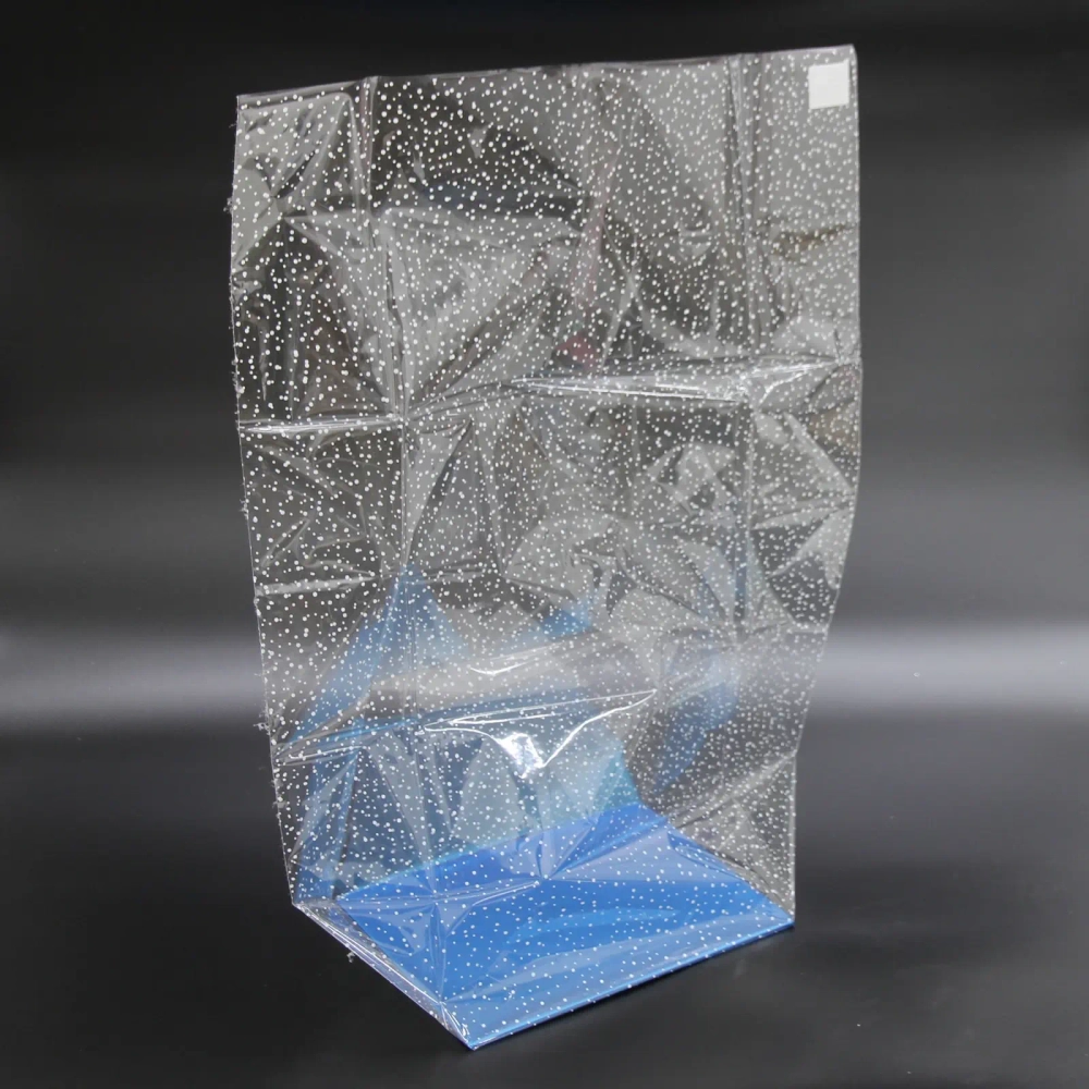 Пакет на жестком дне, рисунок «мошка» (дно 28*22; выс.69см)