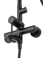 Душевая система WONZON & WOGHAND TOR, Черный матовый (WW-88047073-MB)