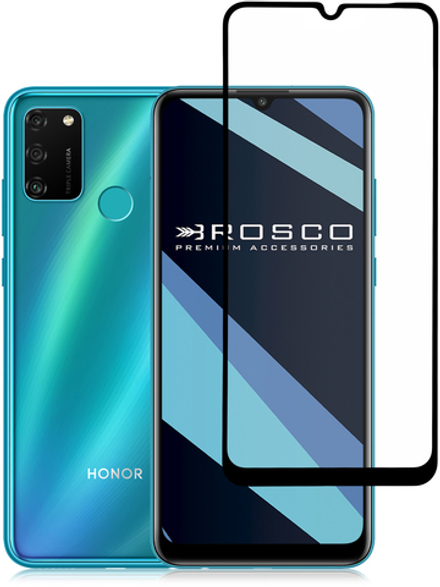 Защитное стекло ROSCO для Honor 9A оптом (арт. HW-H9A-FSP-GLASS-BLACK)