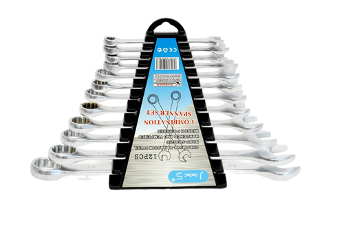 НАБОР КОМБИНИРОВАННЫХ КЛЮЧЕЙ 12ШТ KLT12