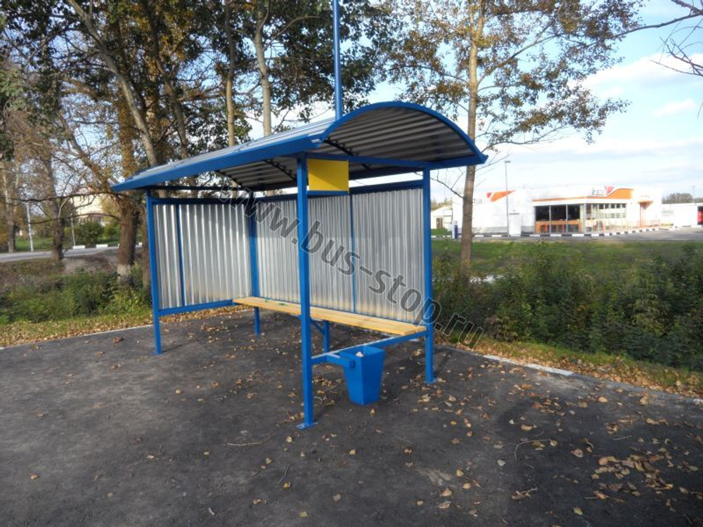 Павильон из оцинкованного листа