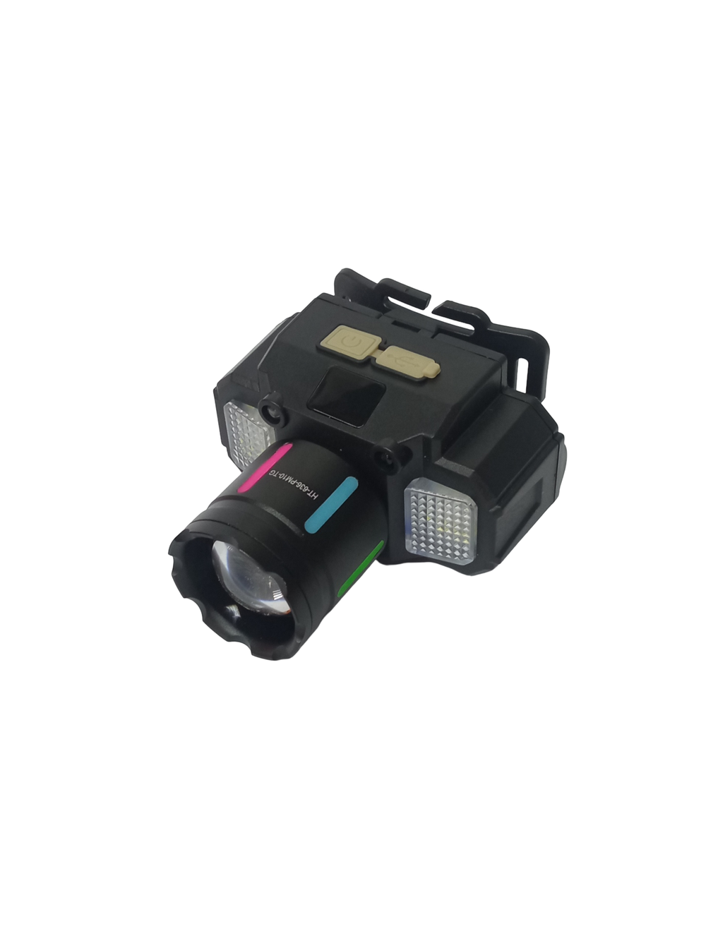 Фонарь налобный яркий Wave sensor Огонь MF-635