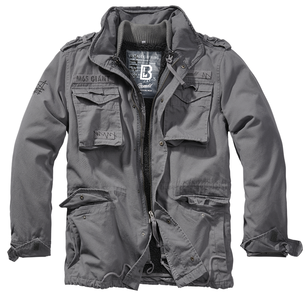 Brandit M65 GIANT JACKET charcoal grey