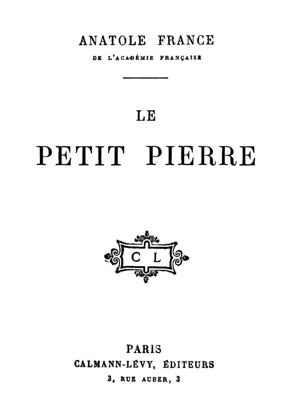 Le Petit Pierre |  Сборник