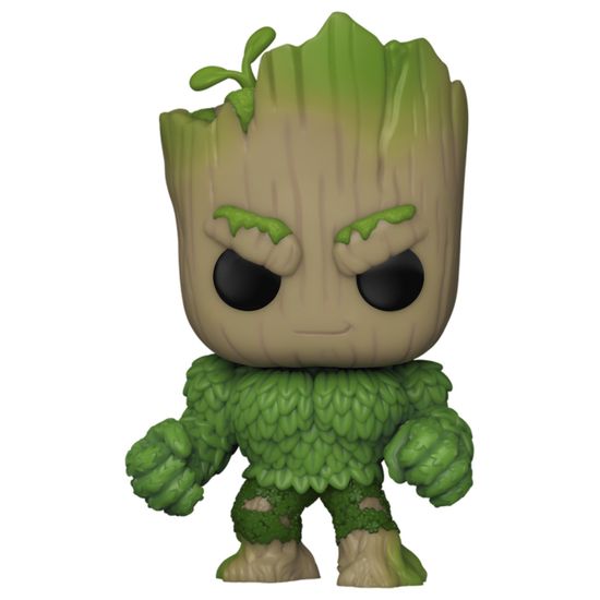 Фигурка Funko POP! Bobble Marvel We Are Groot Groot as Hulk (1397) 81338 / Фигурка Фанко ПОП! по мотивам вселенной "Marvel", Грут