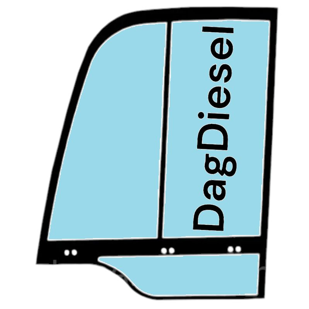 Стекло двери левое JCB 332/C3188