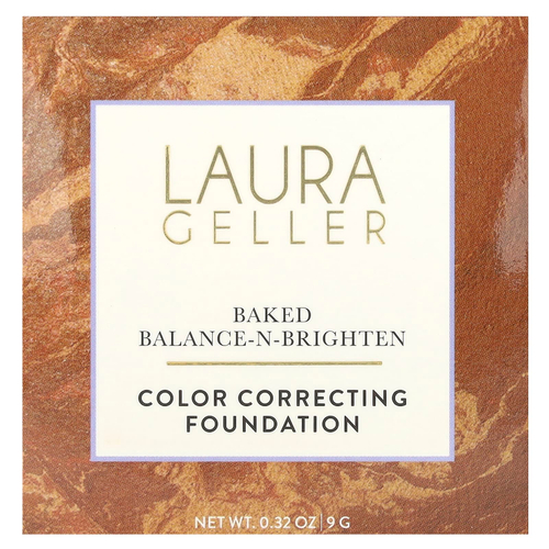 Laura Geller, Baked Balance-N-Brighten, тональный крем для коррекции цвета, 0006029B ирис, 9 г (0,32 унции)