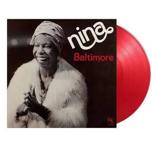 Nina Simone - Baltimore - 3000 Cps Translucent Red Vinyl