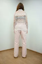 Рубашка Soeurs с Рюшами 1 белая