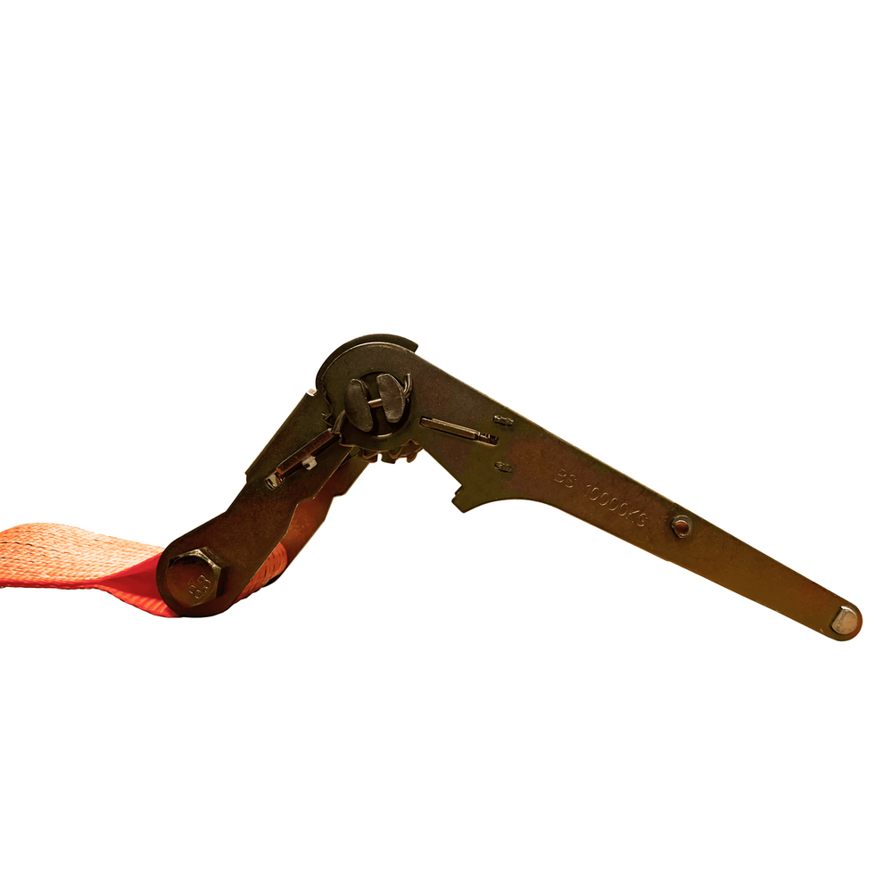 Стяжной кольцевой ремень с храповым механизмом