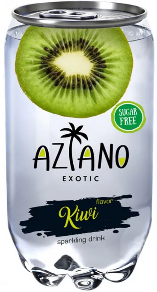 Газированный Напиток Aziano Kiwi &quot;Киви&quot; 0.35 - пэт