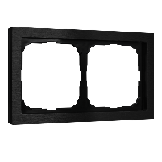 Рамка 2-м ArtGallery Pure метал. оникс SE GAL312302