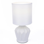 8226/1T MODERNI LN26 494 белый, керамика/текстиль Настольная лампа E14 1*40W 220V ORIGAMIA