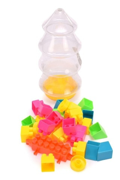 Пластмассовый игрушечный набор "Конструктор Ёлка"