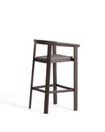 Уличный барный стул Erice из алюминия и веревки коричневого цвета, 75 см