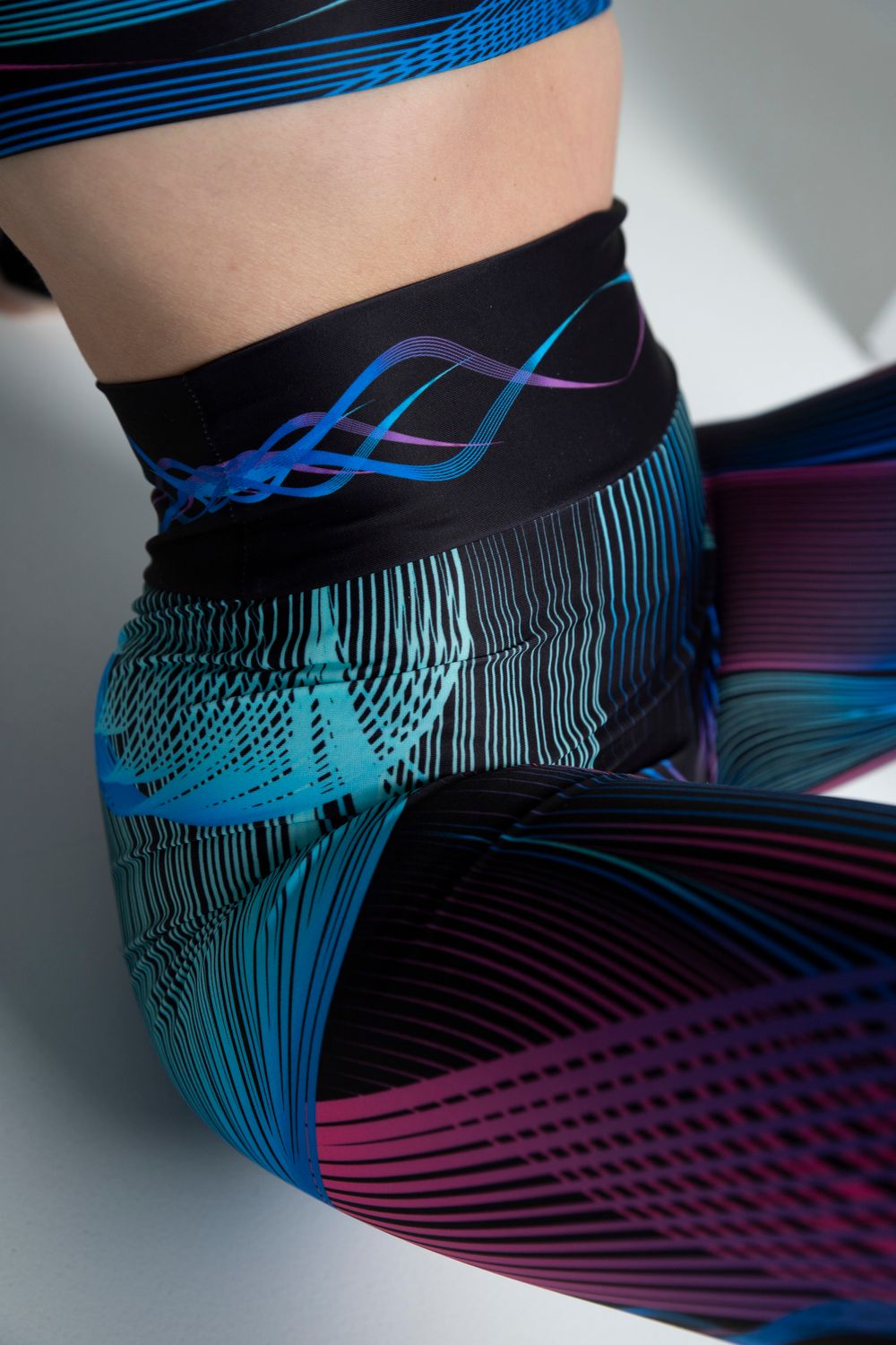 Леггинсы Illusion indigo