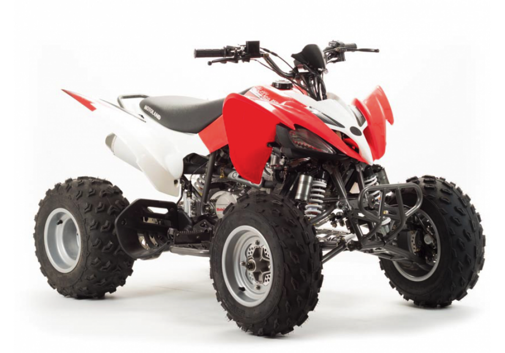Квадроцикл Motoland 250S Красно-белый