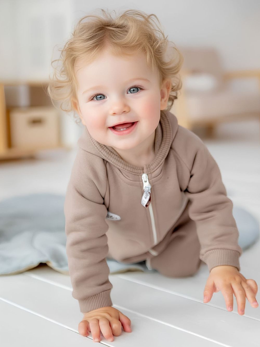 Комбинезон "Кокос" утепленный 0+