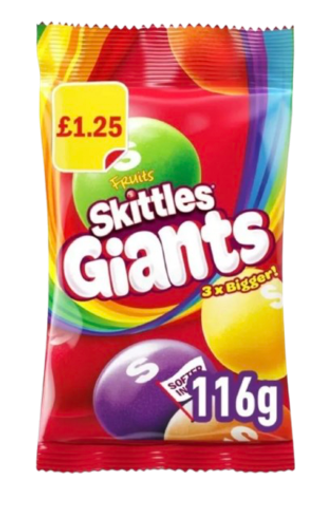 Драже Skittles Giants Fruits