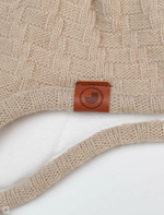 Шапка весенняя/осенняя вязаная КОДИ (Жемчуг)