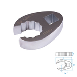 KING TONY (1031-18R) Ключ разрезной (воронья лапка) 3/8", 18 мм