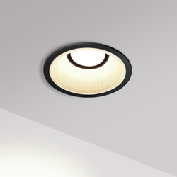 359874 WIR NT26 000 черный Светильник встраиваемый с переключателем цв. температуры IP20 LED 7W 100-265V 3000К/4000К/6000К CLARTE