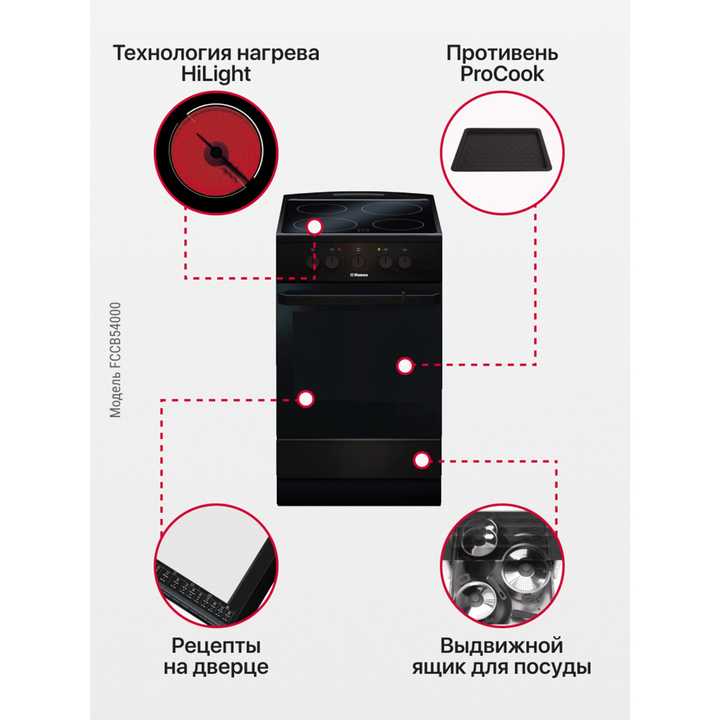 Электрическая плита Hansa FCCB54000