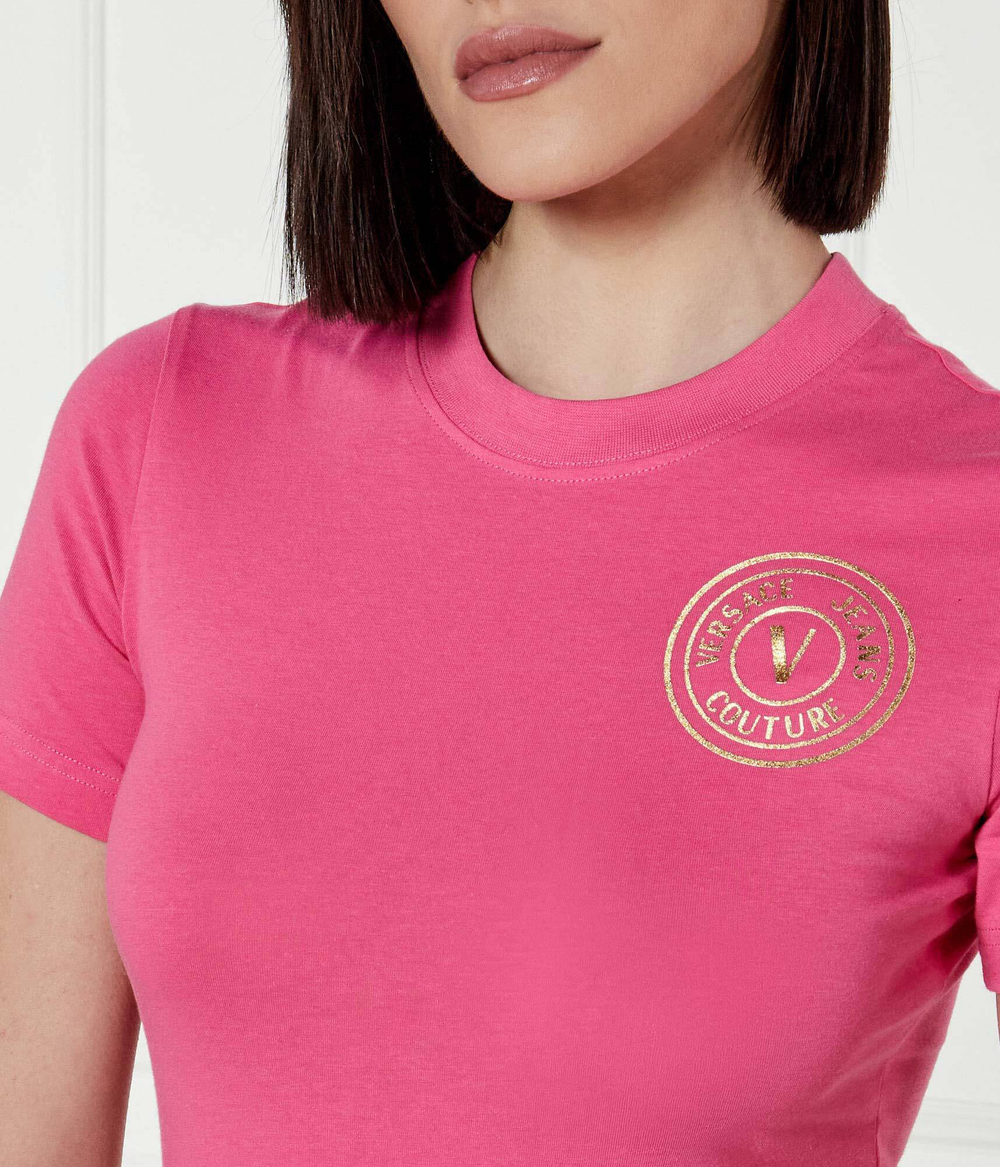 Платье Versace Jeans Couture - розовый(78HAOT00CJ03T)