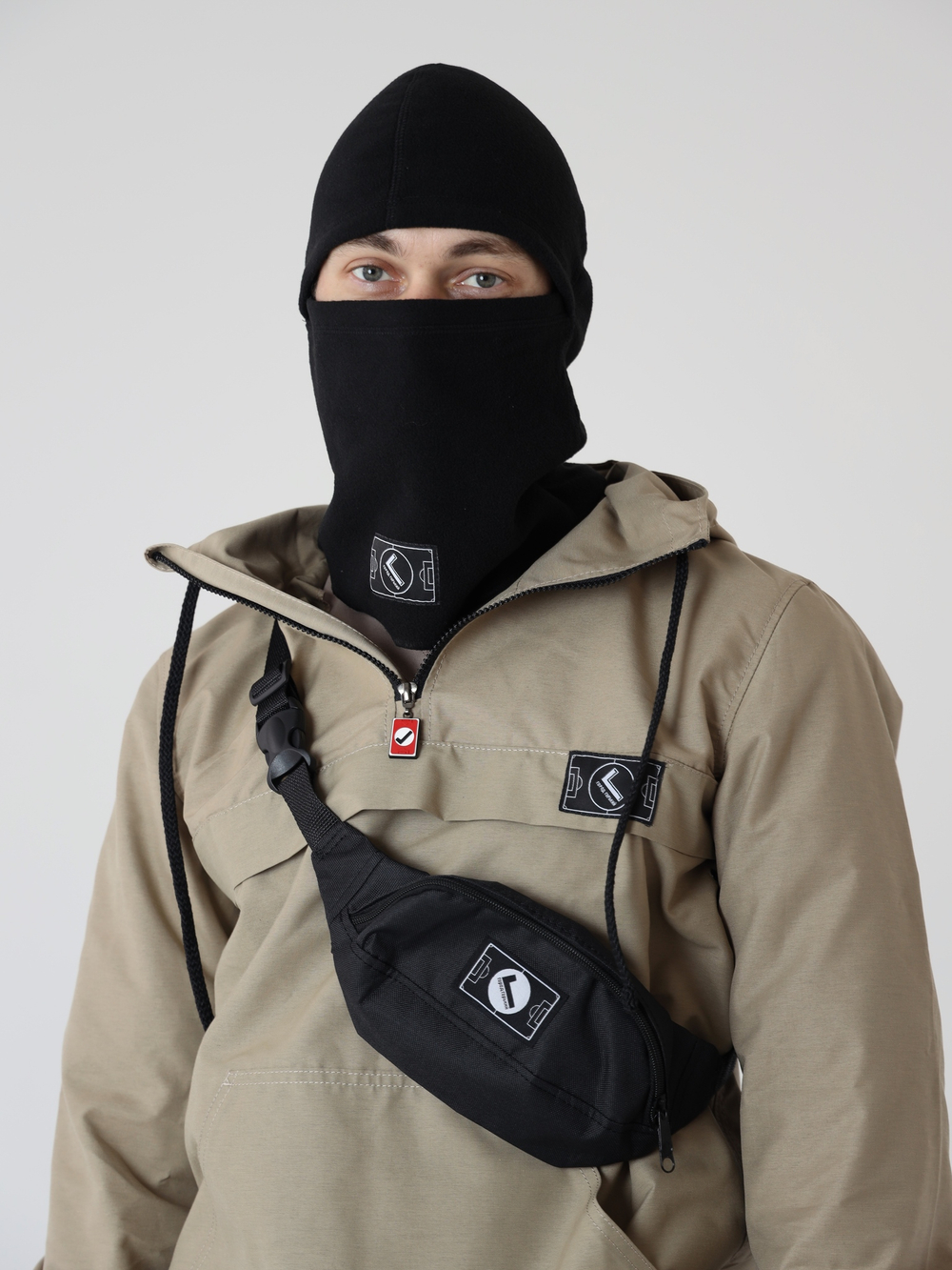 Балаклава флисовая черная Город Горький