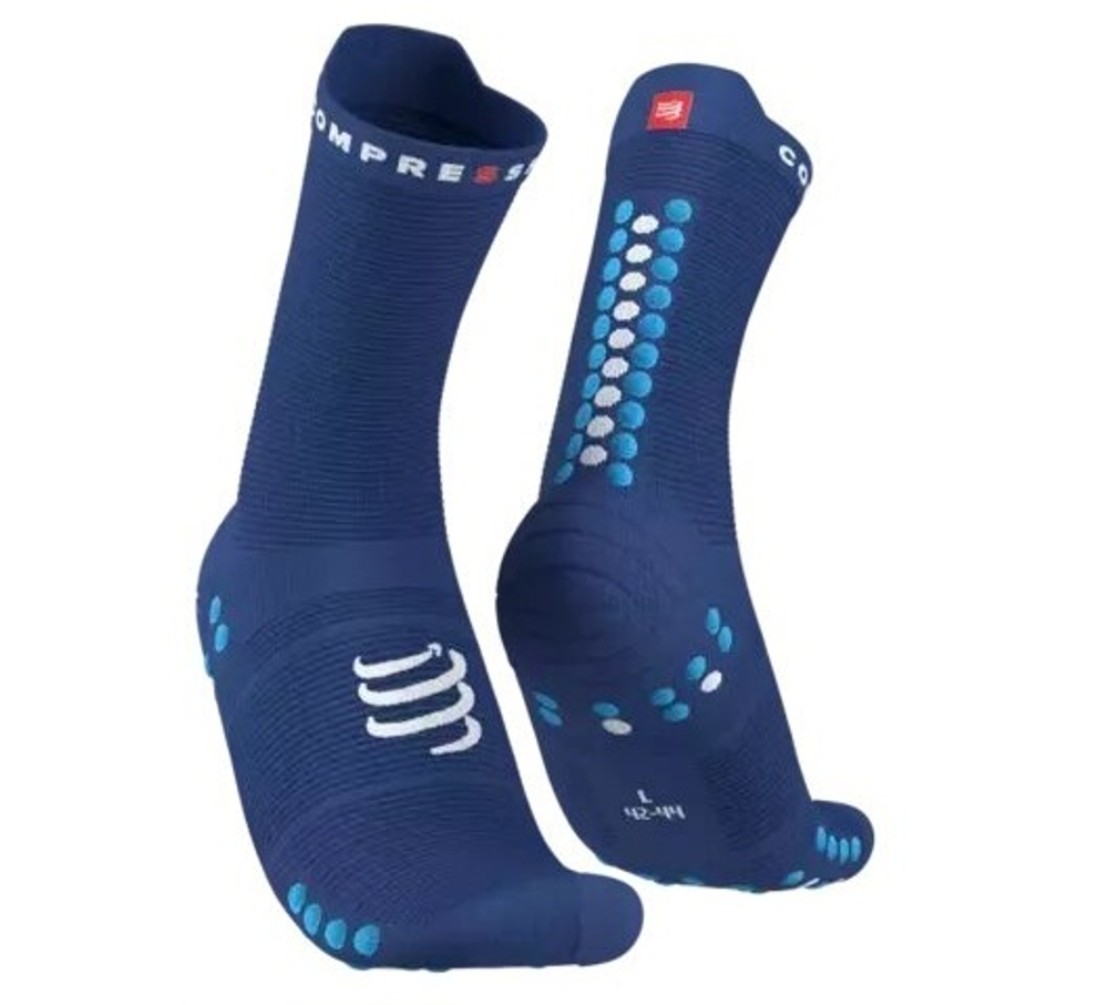 Носки V4 Run Hi Sodalite/Fluo Blue
