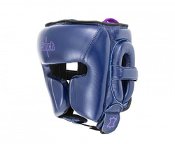 Шлем боксерский Clinch Undefeated темно-синий C162