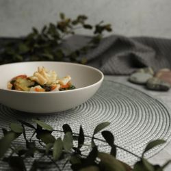 Салатник 500 мл d 17 см h5 см Light Grey Noble [6]