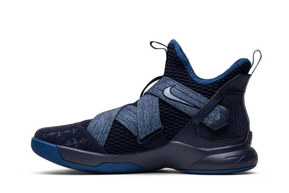 Кроссовки Nike Zoom Soldier 12 Lebron "Blackened Blue"