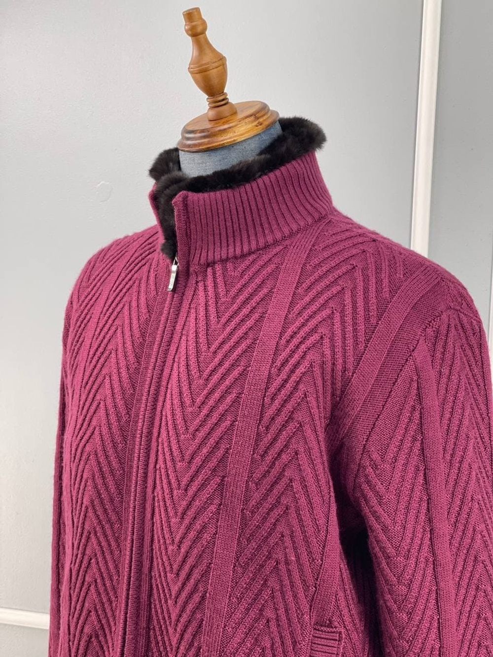 Кардиган Loro Piana с мехом