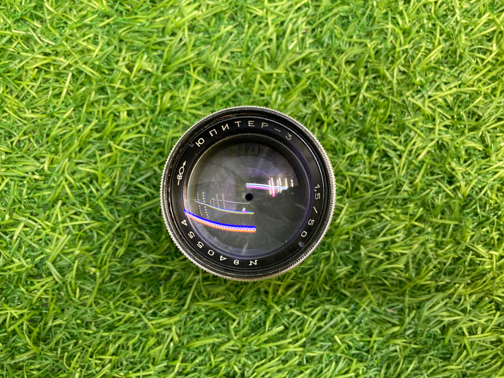 Юпитер-3 1.5/50mm Серебряный