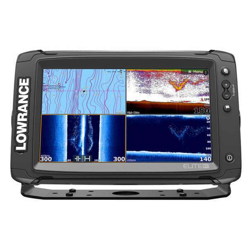 Lowrance Elite-9Ti Mid/High/TotalScan