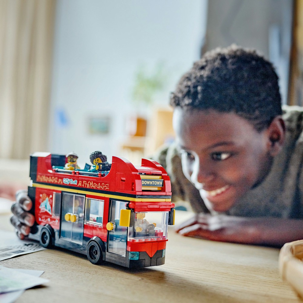 LEGO City - Красный, двухэтажный автобус 60407