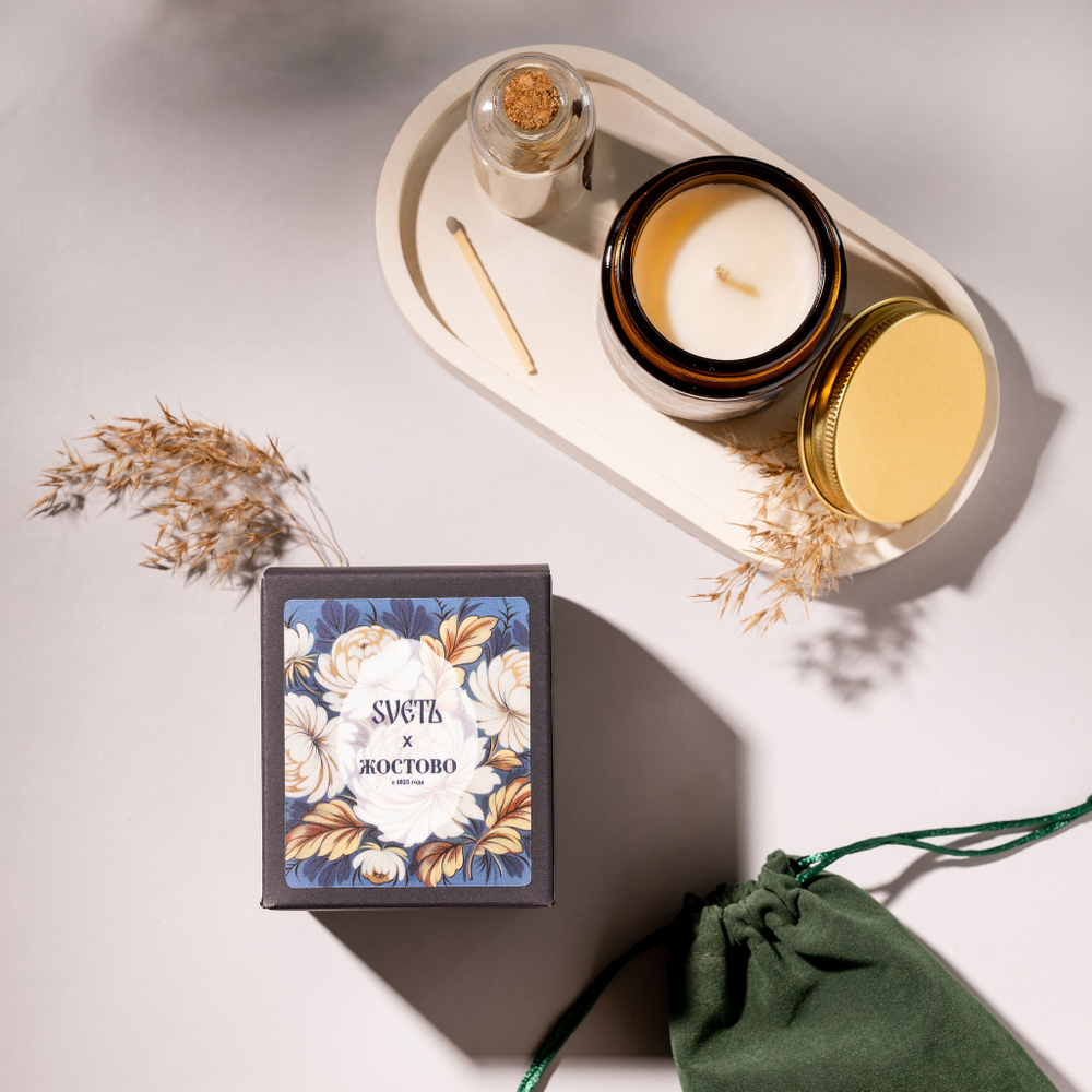 Ароматическая свеча Молочные реки