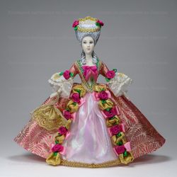 Сувенирная кукла Маркиза в костюме 18 века