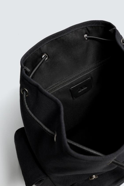 ZARA ТКАНЕВЫЙ РЮКЗАК, СИНИЙ